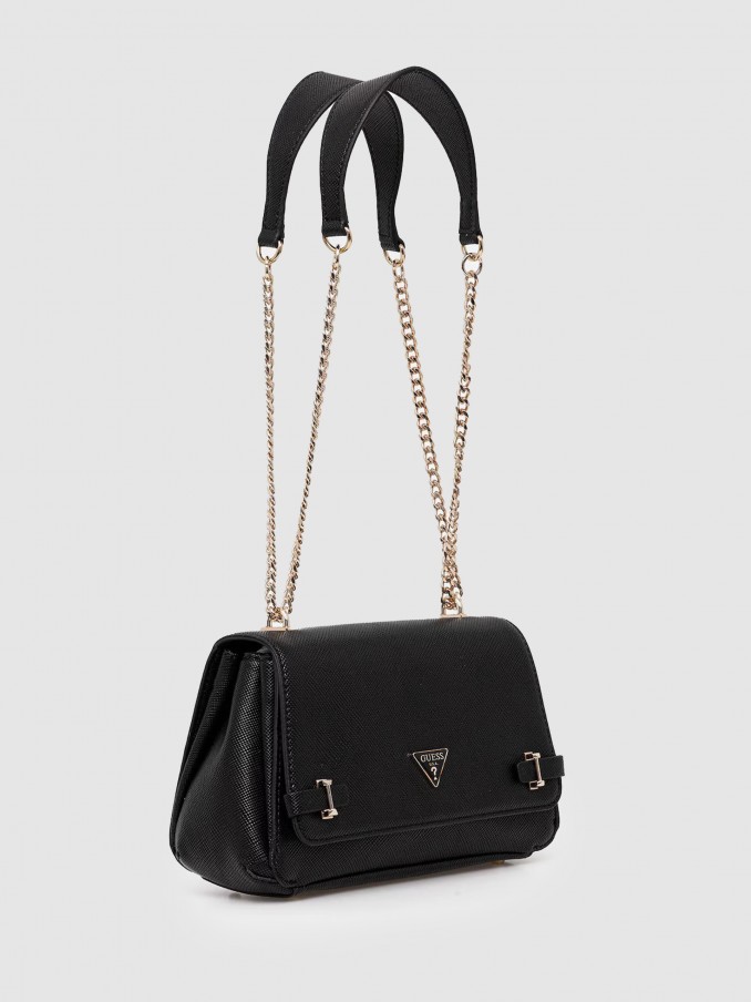 Bolsos de Hombro Mujer Negro Guess