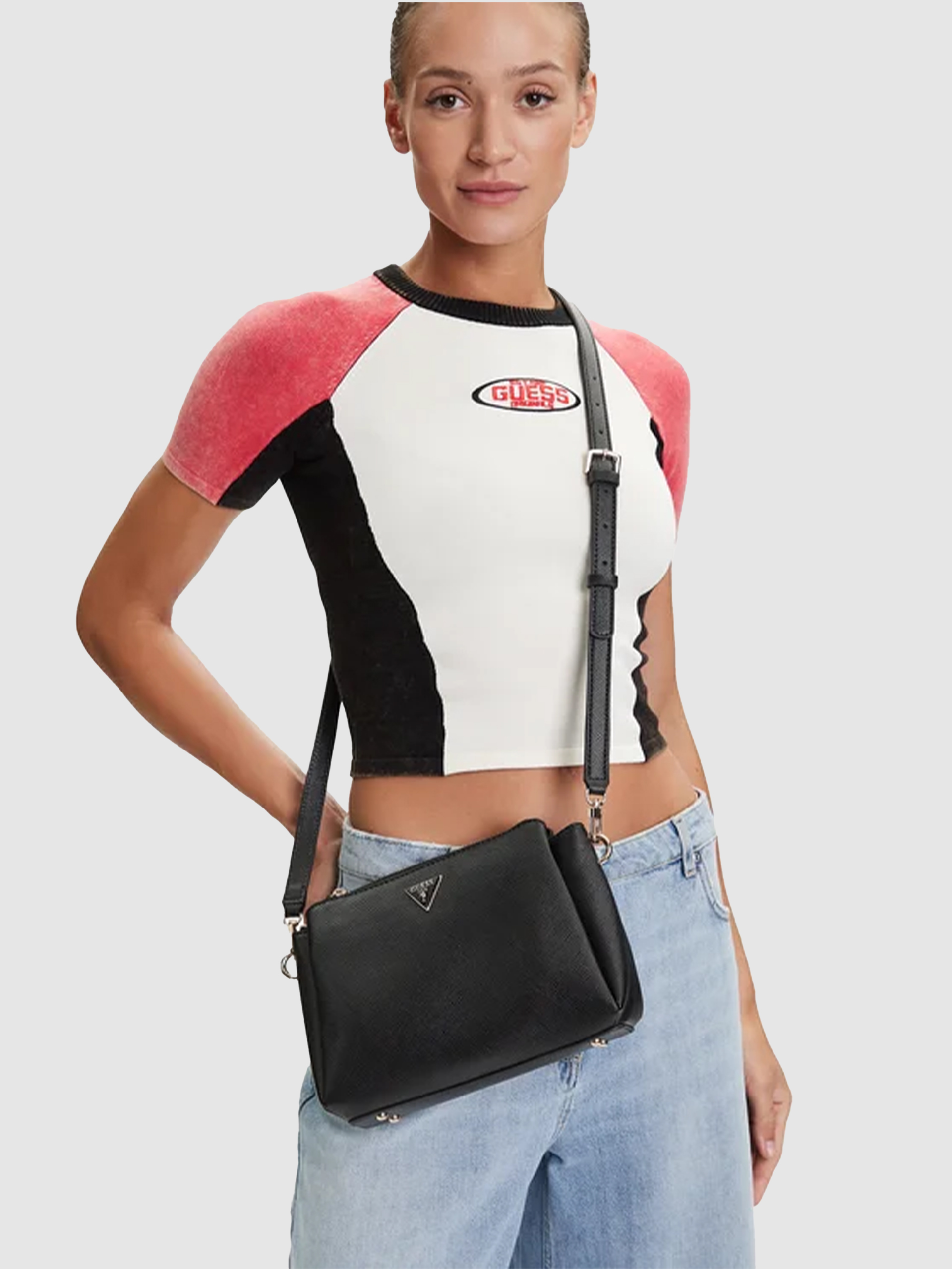 Bolsos de Hombro Mujer Negro Guess