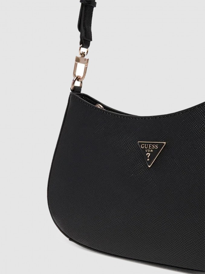 Bolsos de Hombro Mujer Negro Guess