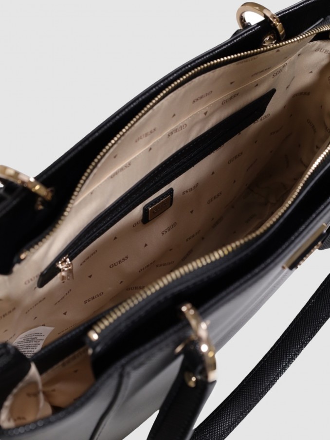 Tote Bags Woman Black Guess
