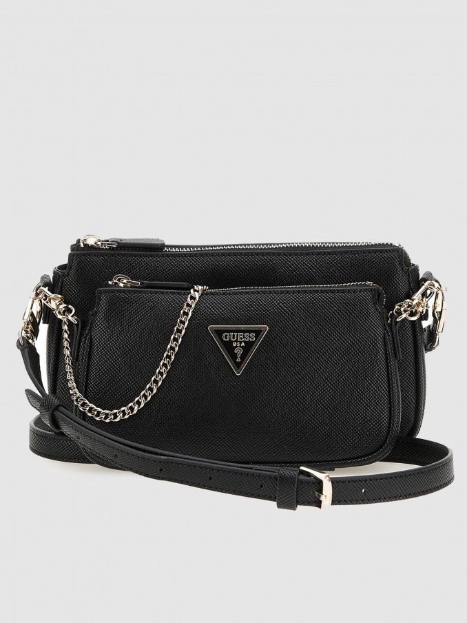 Bolsos de Hombro Mujer Negro Guess
