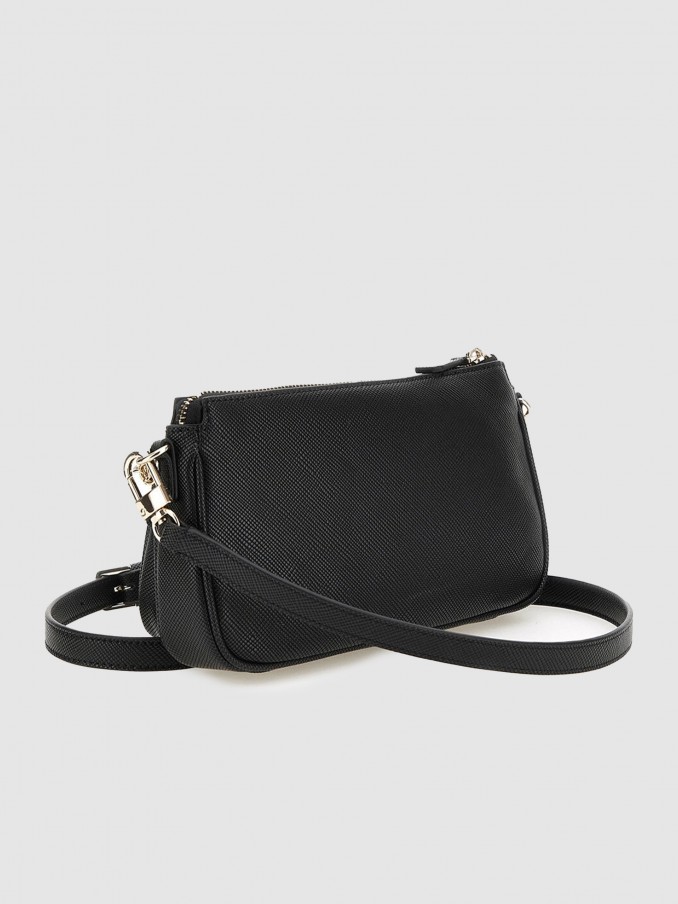 Bolsos de Hombro Mujer Negro Guess