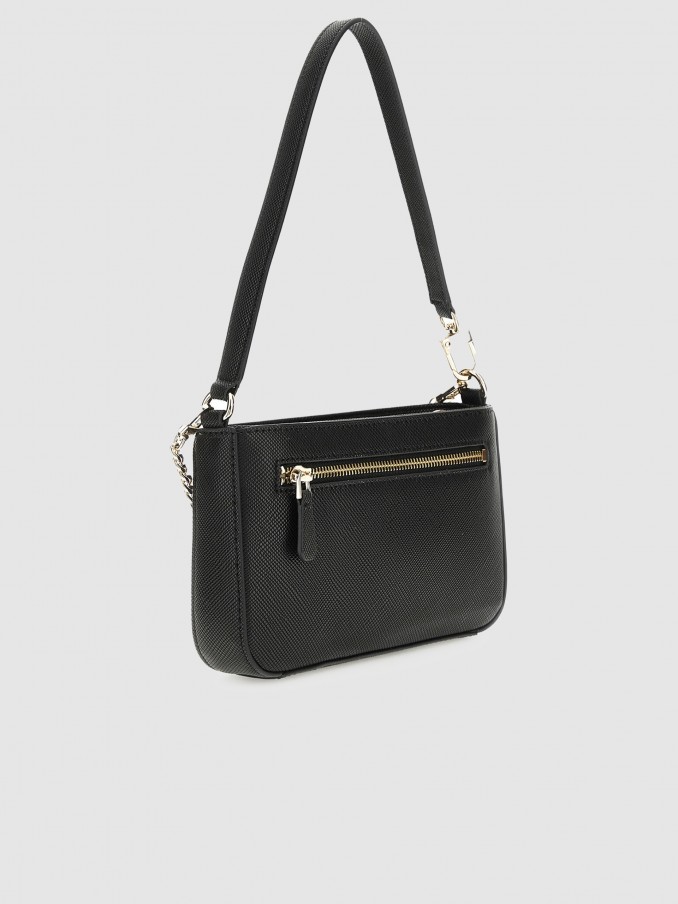Bolsos de Hombro Mujer Negro Guess