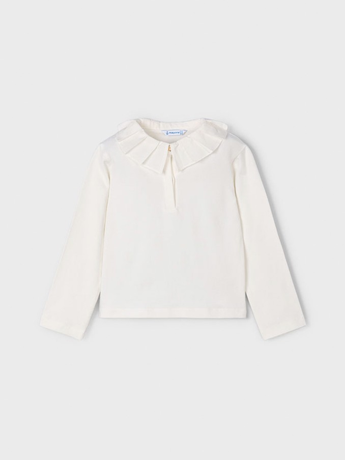 Pullover Girl White Mayoral