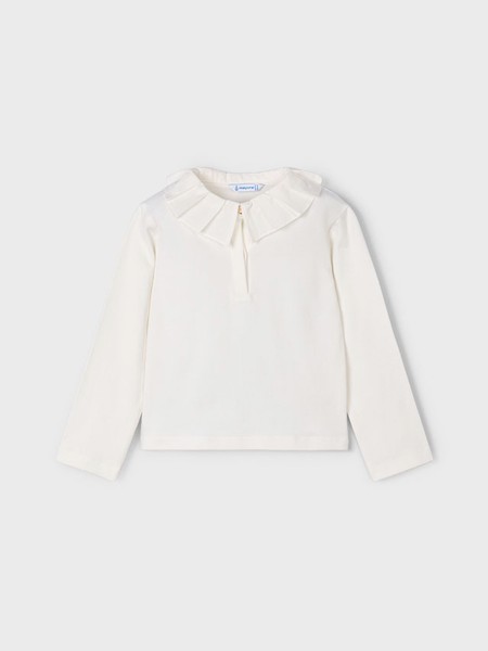 Pullover Girl White Mayoral
