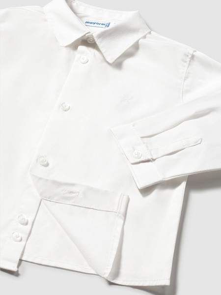 Camisa Bebe Nio Blanco Mayoral