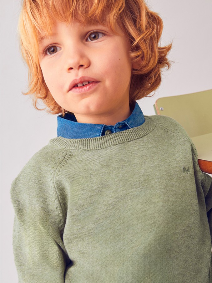 Pullover Boy Green Mayoral