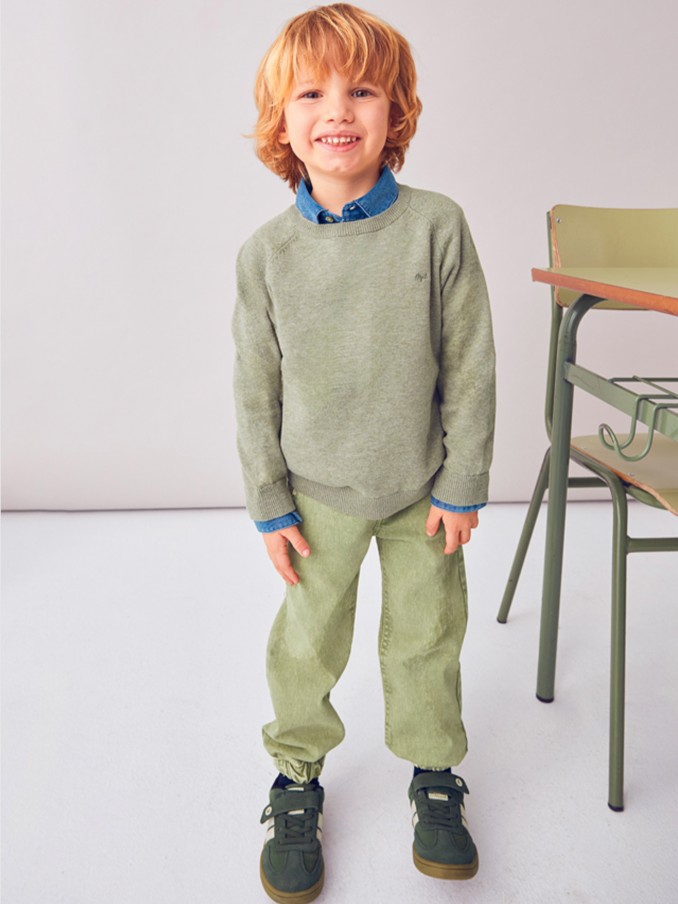 Pullover Boy Green Mayoral