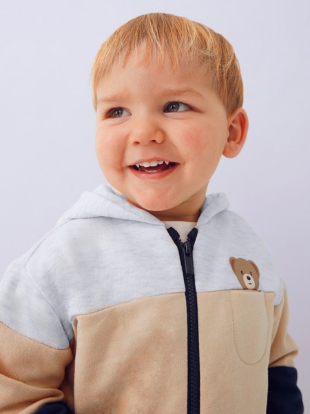 Chandal Bebe Nio Crema Mayoral