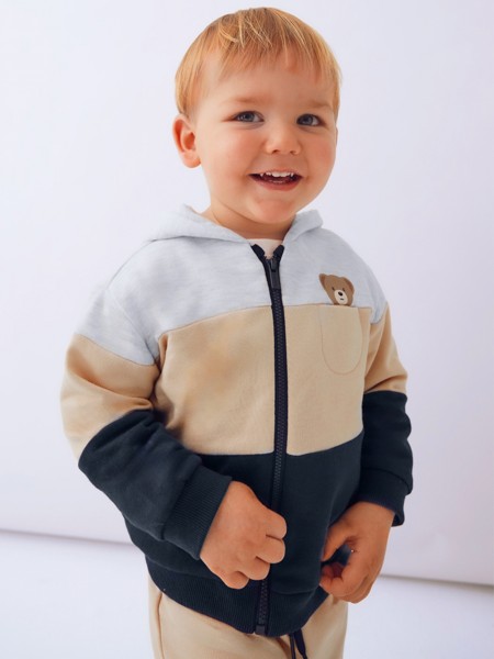 Chandal Bebe Nio Crema Mayoral