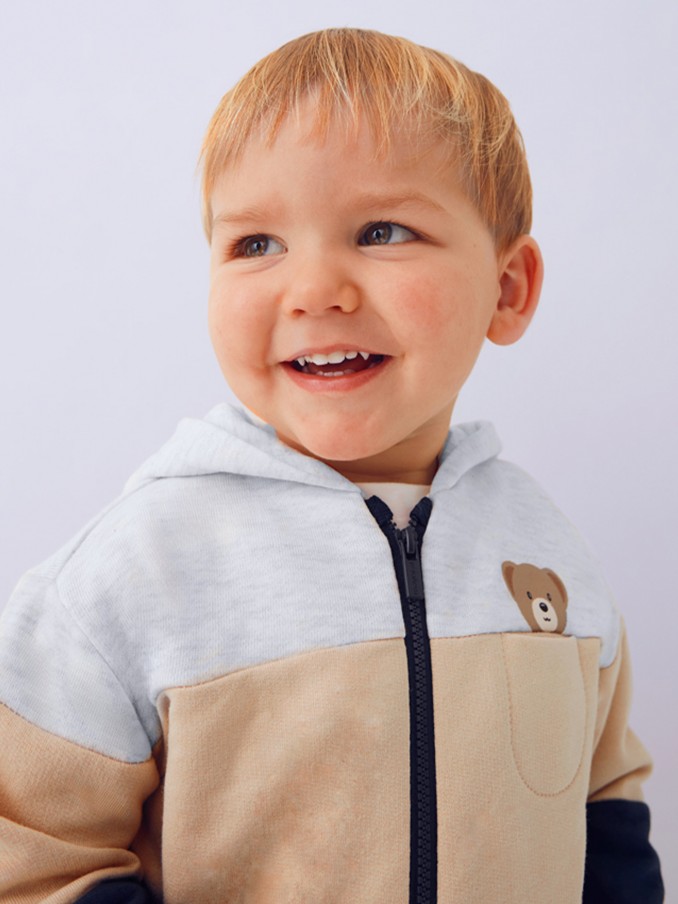 Chandal Bebe Nio Crema Mayoral