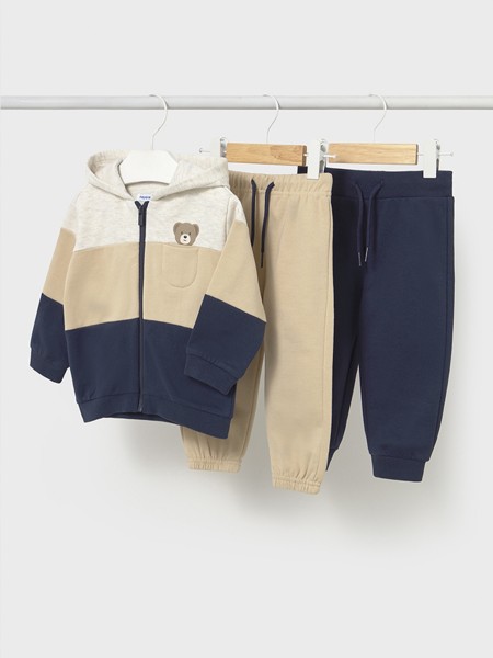 Chandal Bebe Nio Crema Mayoral