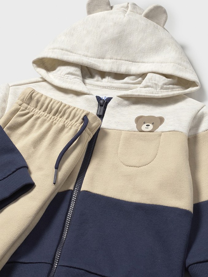 Chandal Bebe Nio Crema Mayoral