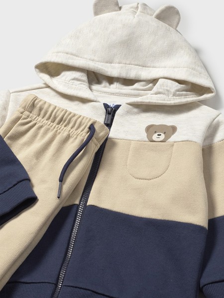 Chandal Bebe Nio Crema Mayoral