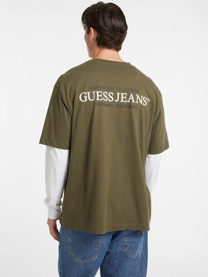 Camiseta Hombre Guess Jeans