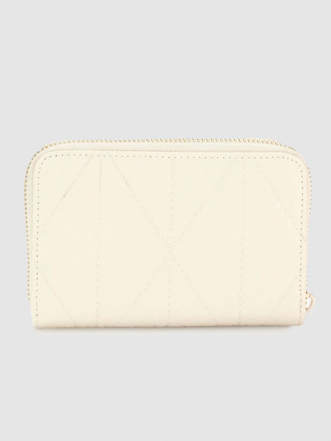Monedero Mujer Crema Guess