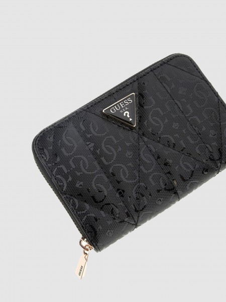 Monedero Mujer Negro Guess Monedero Mujer Negro Guess
