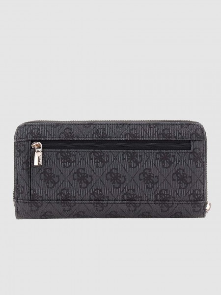Monedero Mujer Negro Guess Monedero Mujer Negro Guess