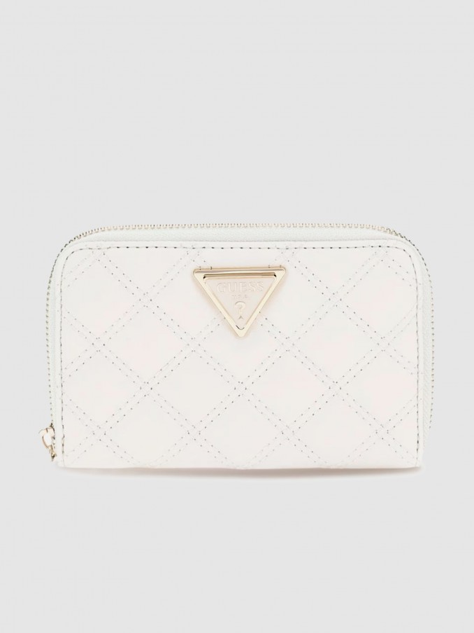 Monedero Mujer Blanco Guess