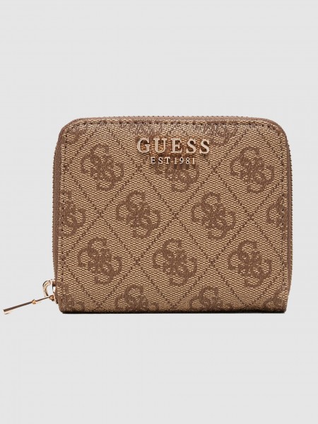Monedero Mujer Marrn Guess