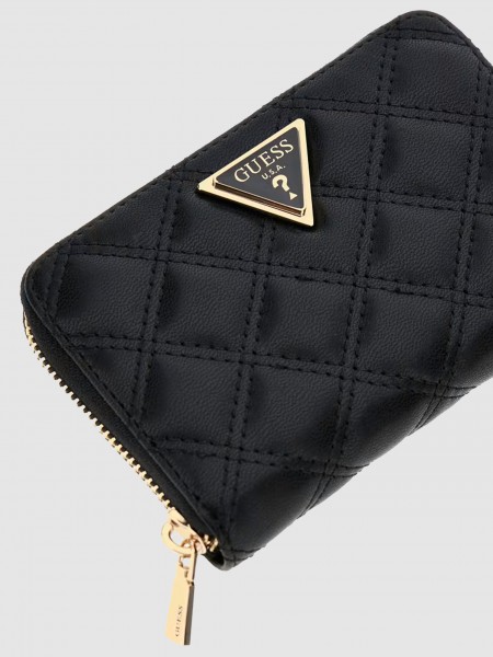 Monedero Mujer Negro Guess Monedero Mujer Negro Guess