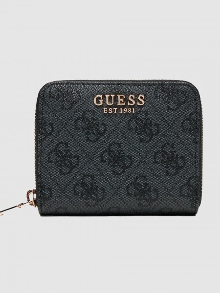 Monedero Mujer Negro Guess