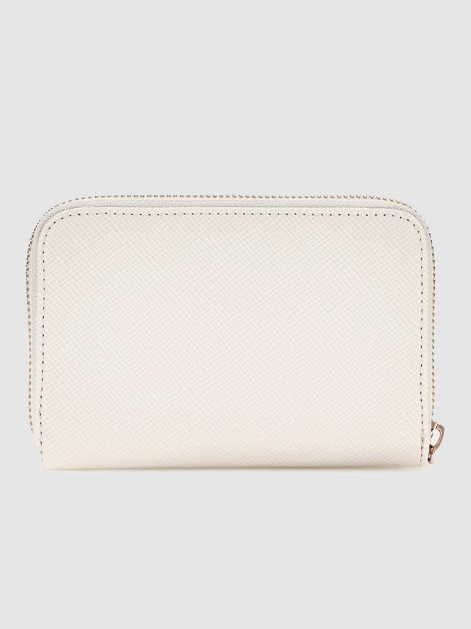 Monedero Mujer Crema Guess