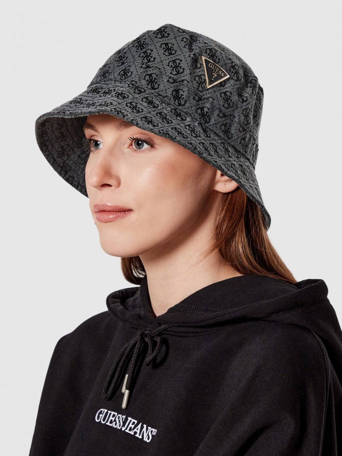 Hats Woman Black Guess