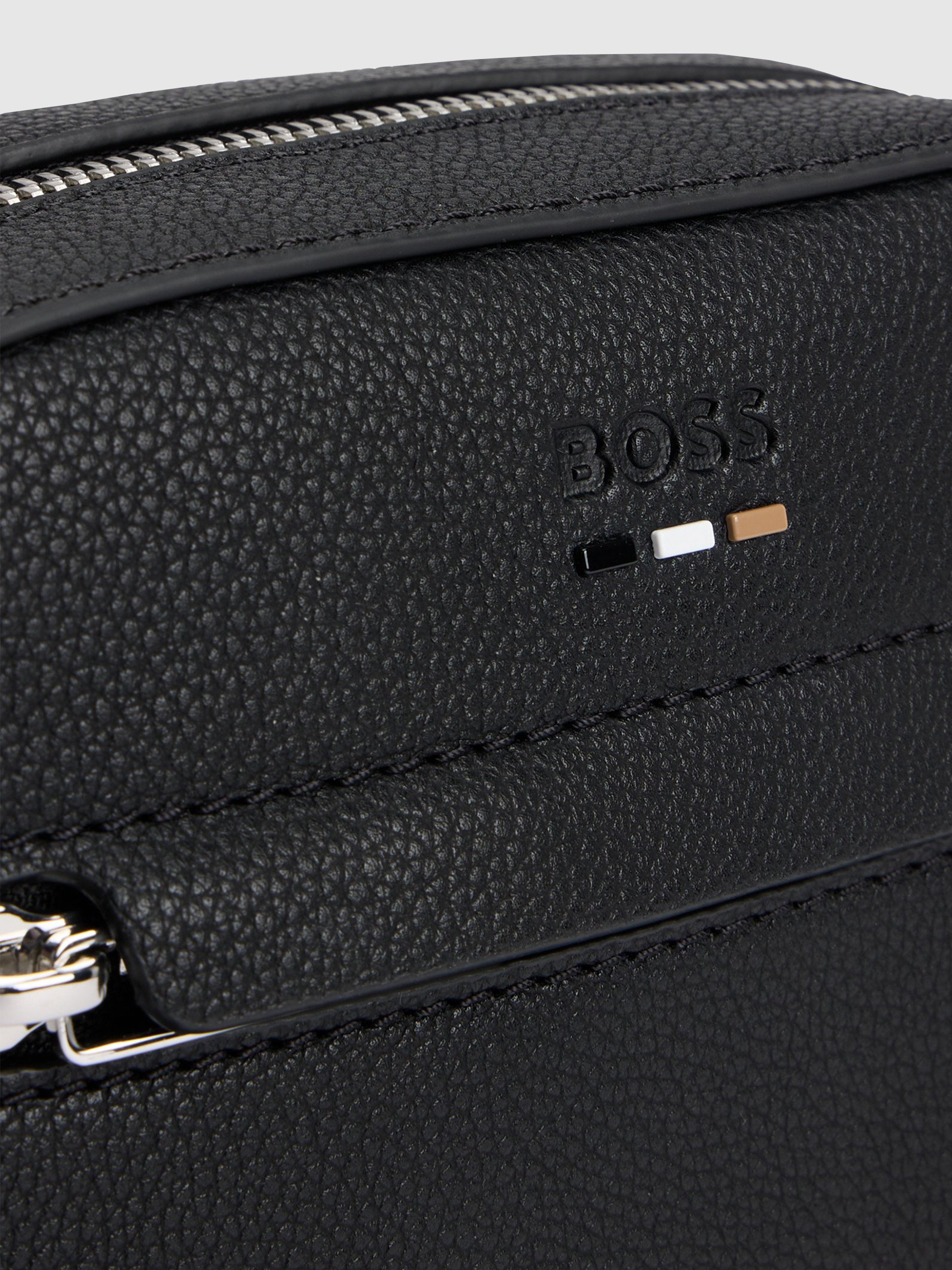 Bolsos de Hombro Hombre Negro Boss
