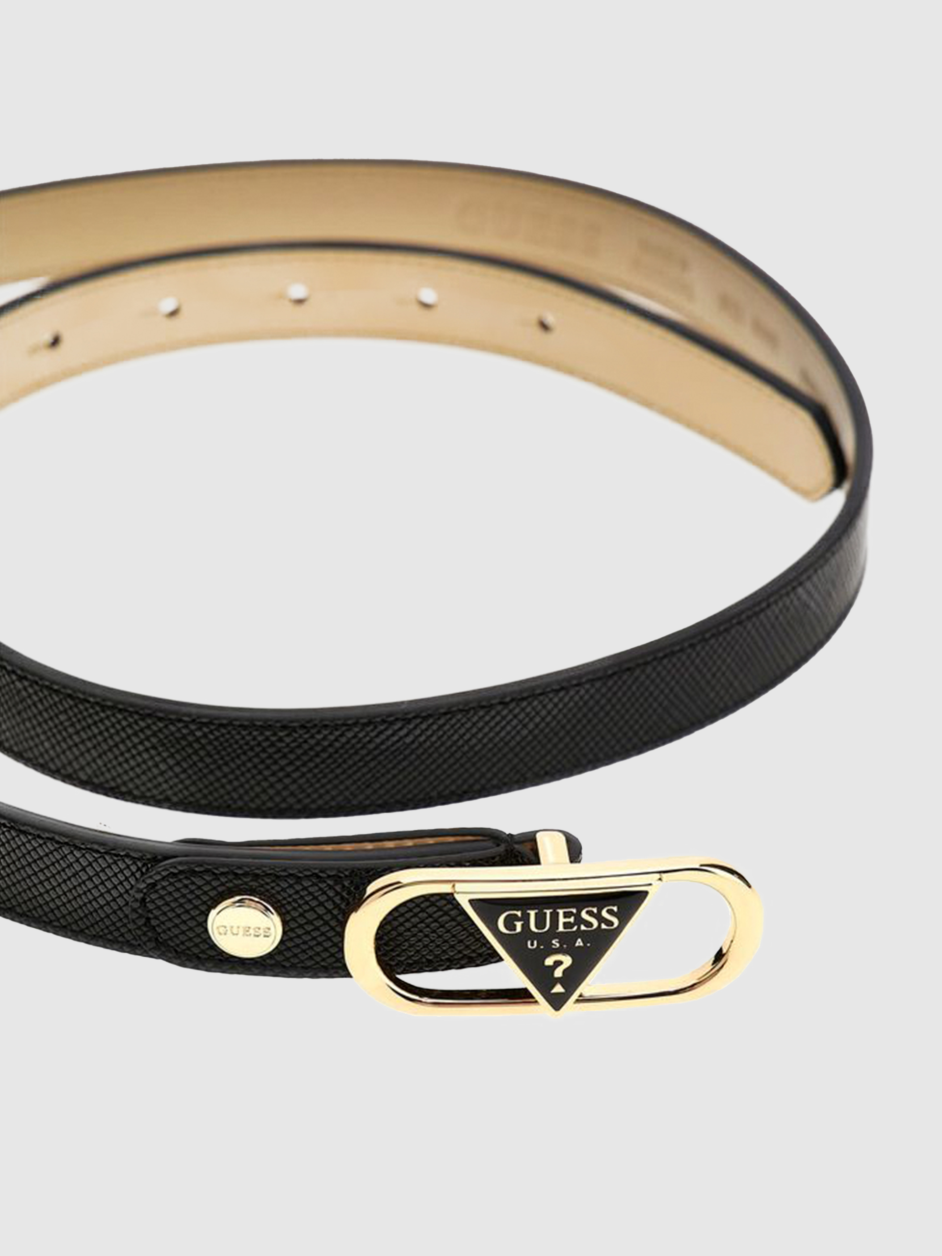 Cinturon Mujer Negro Guess