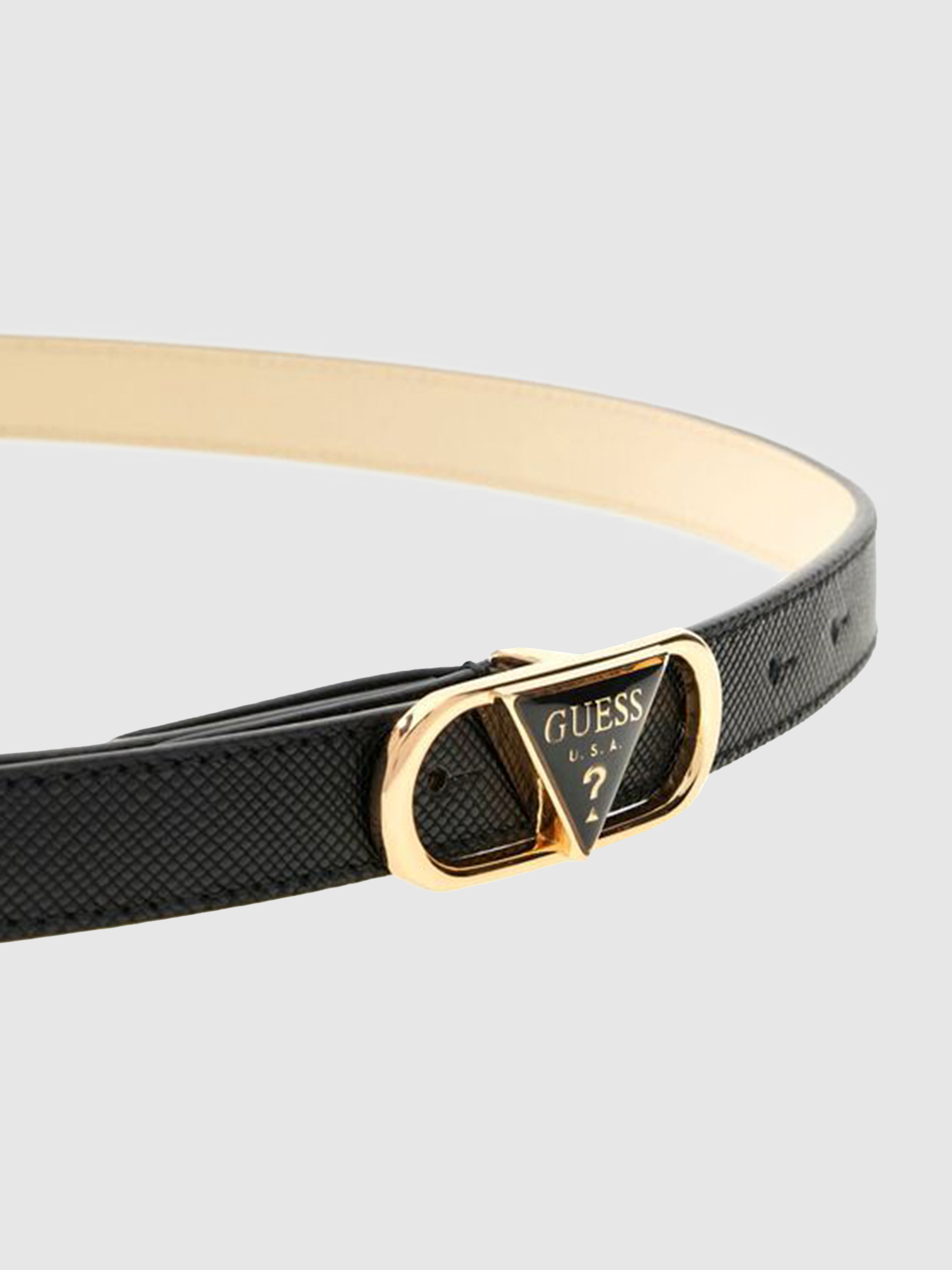 Cinturon Mujer Negro Guess