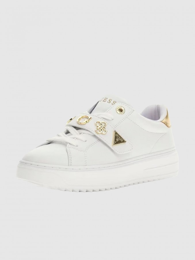 Tenis Mujer Blanco Guess