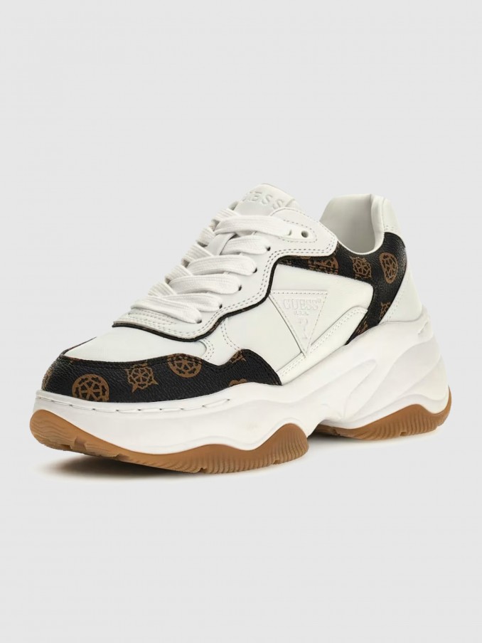 Tenis Mujer Blanco Guess