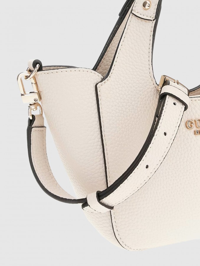 Bolsos Mujer Crema Guess