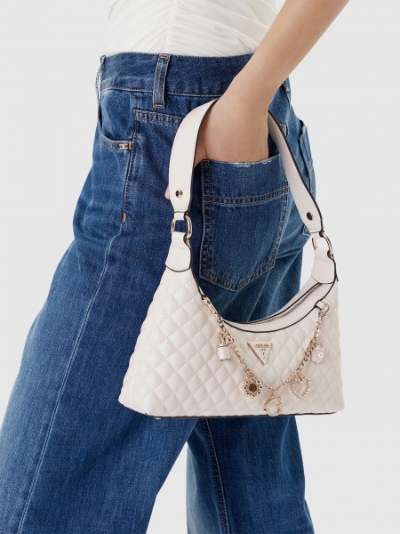 Shoulder Bags Woman White Guess