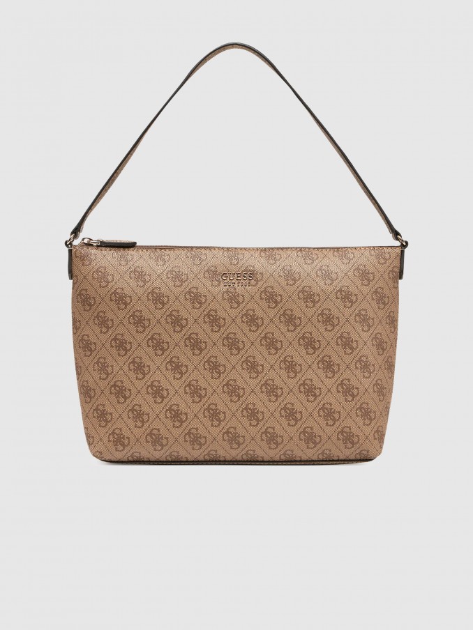 Tote Bags Woman Beige Guess