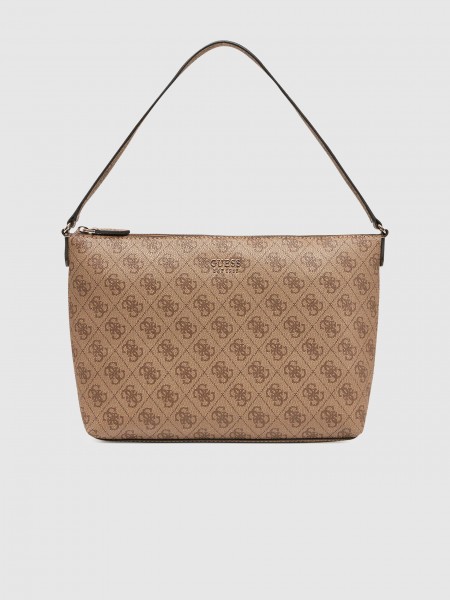 Bolsos de Mano Mujer Beige Guess Bolsos de Mano Mujer Beige Guess