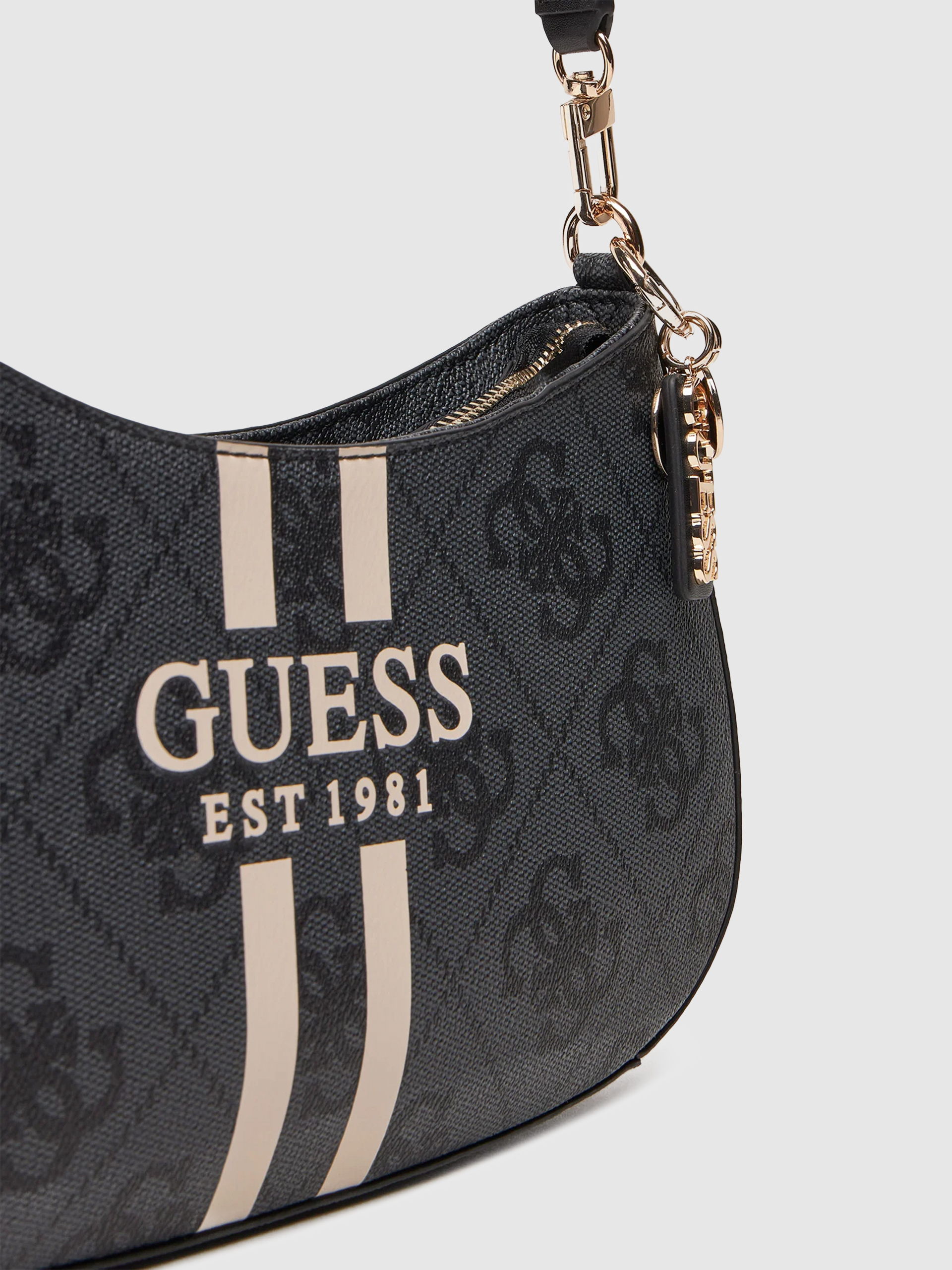 Bolsos de Hombro Mujer Negro Guess