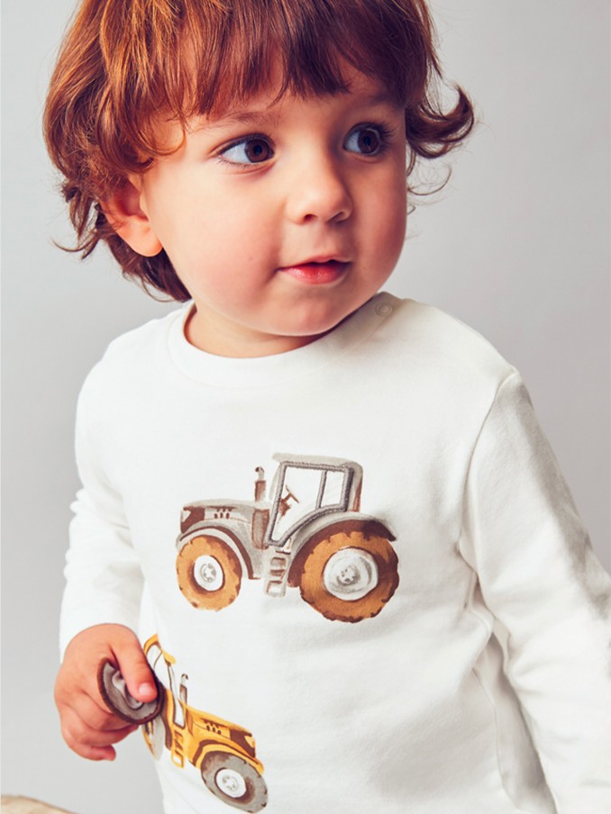 Pullover Baby Boy White Mayoral