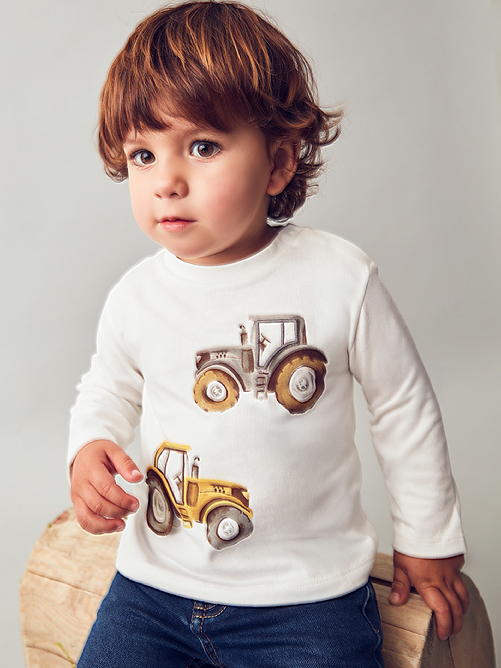 Sueter Bebe Niño Blanco Mayoral