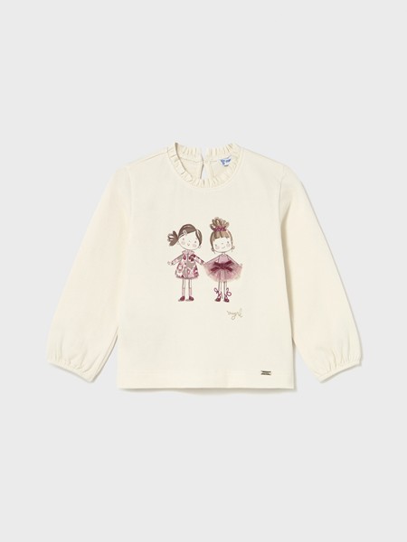 Pullover Baby Girl Cream Mayoral