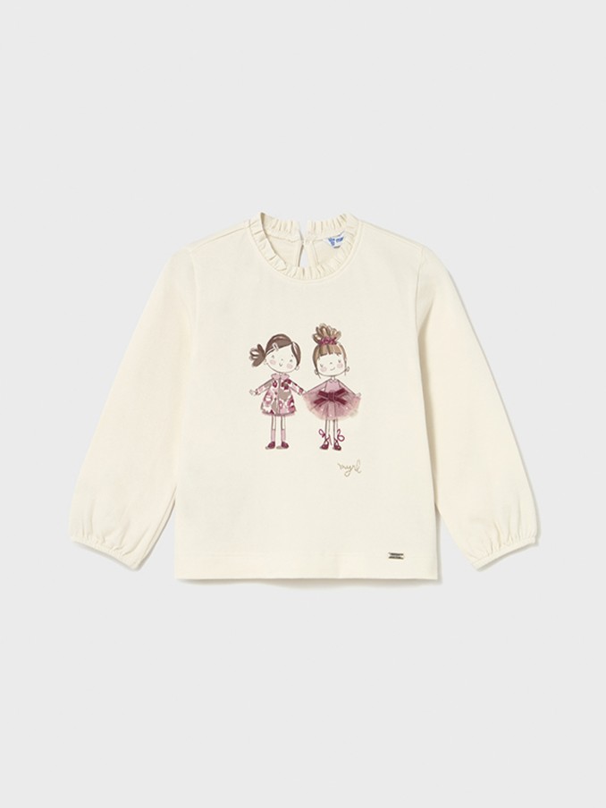 Pullover Baby Girl Cream Mayoral