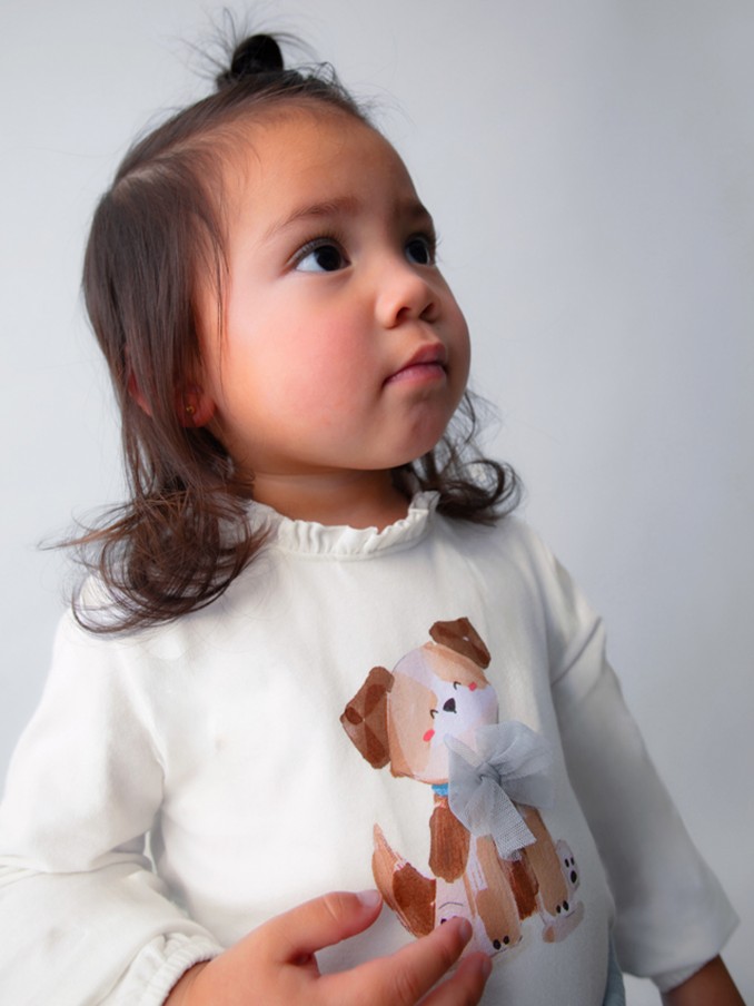 Pullover Baby Girl White Mayoral