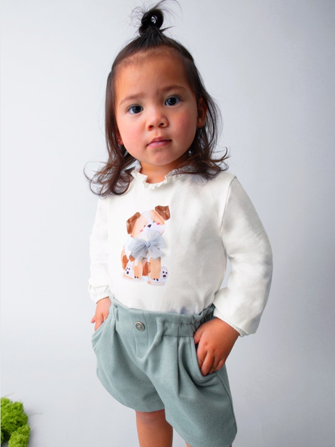 Pullover Baby Girl White Mayoral