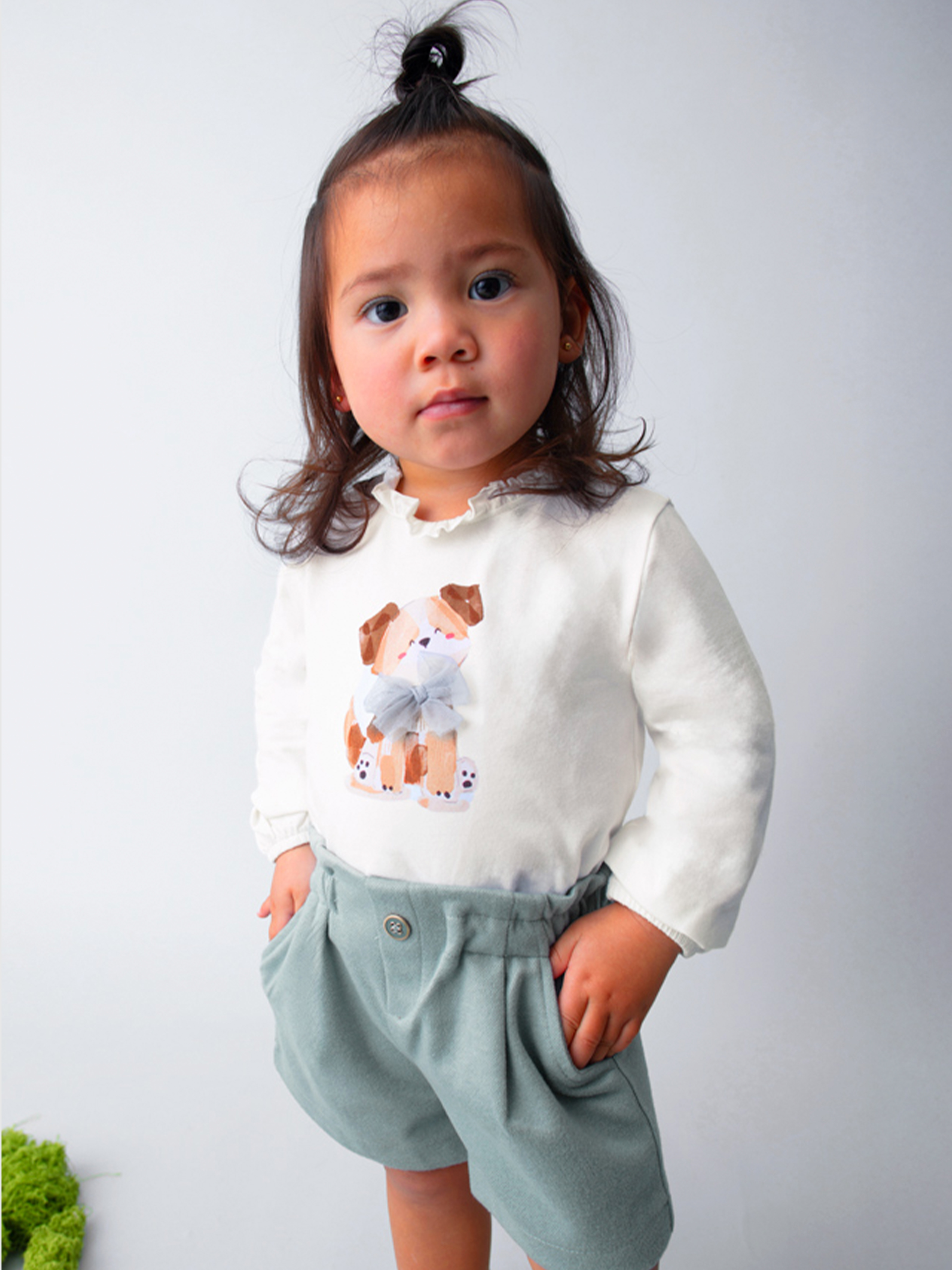 Sueter Bebe Niña Blanco Mayoral