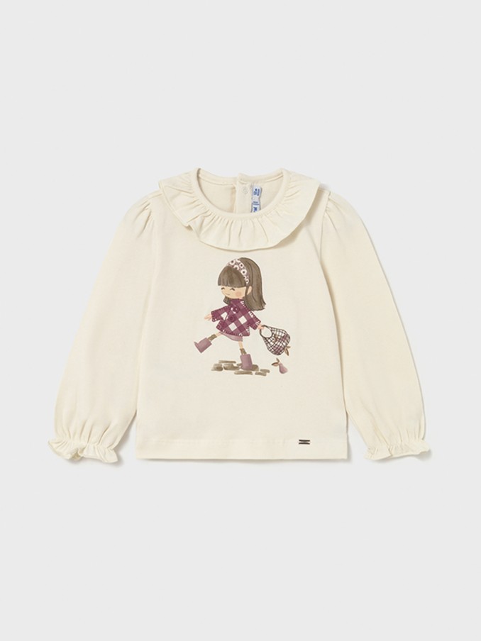 Pullover Baby Girl Cream Mayoral