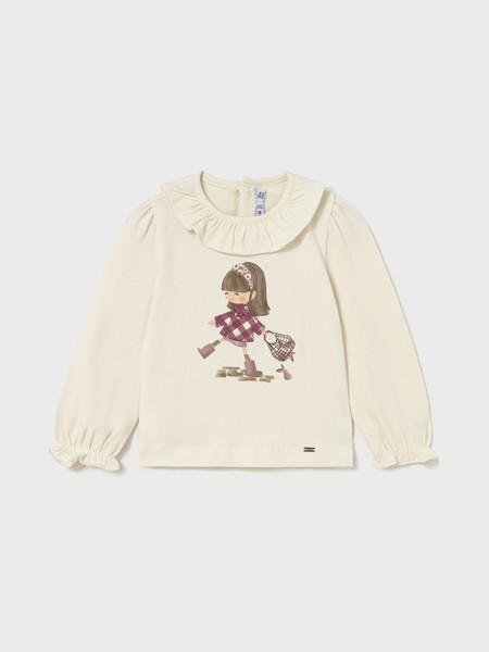 Pullover Baby Girl Cream Mayoral