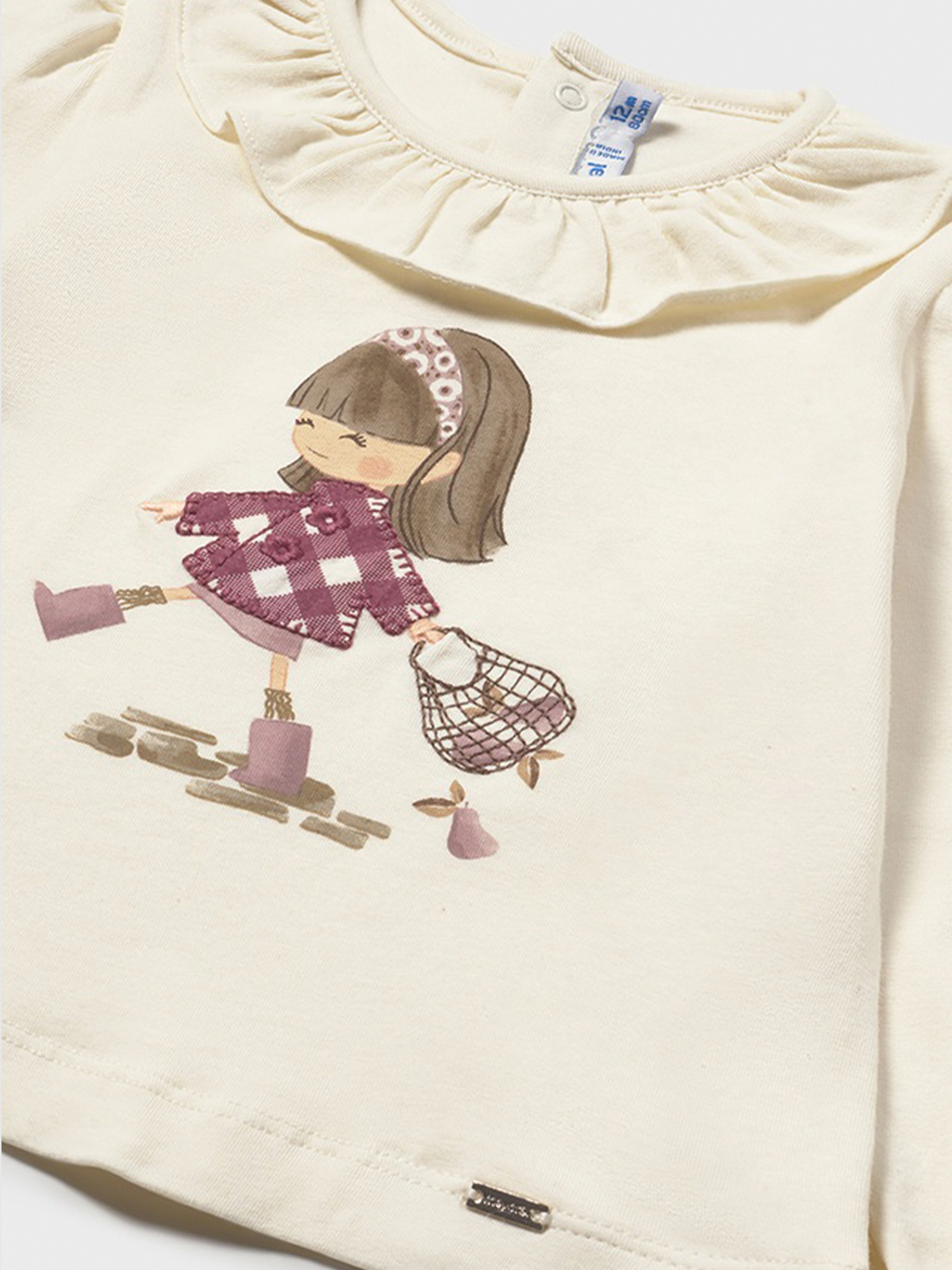 Sueter Bebe Niña Crema Mayoral