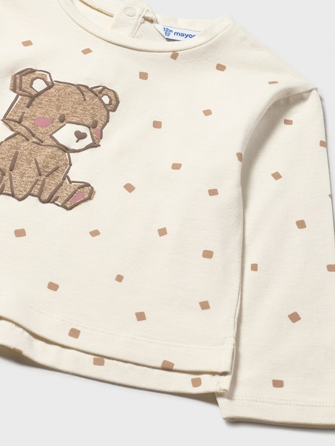 Pullover Baby Girl Cream Mayoral