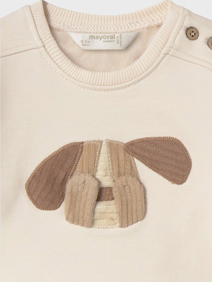 Jumper Baby Boy Beige Mayoral